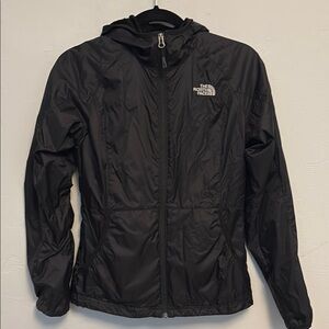 The North Face Black Hooded Fleece Lined Jacket XS